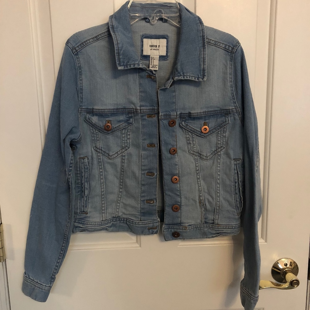 NWT Custom Forever 21 Denim Jacket